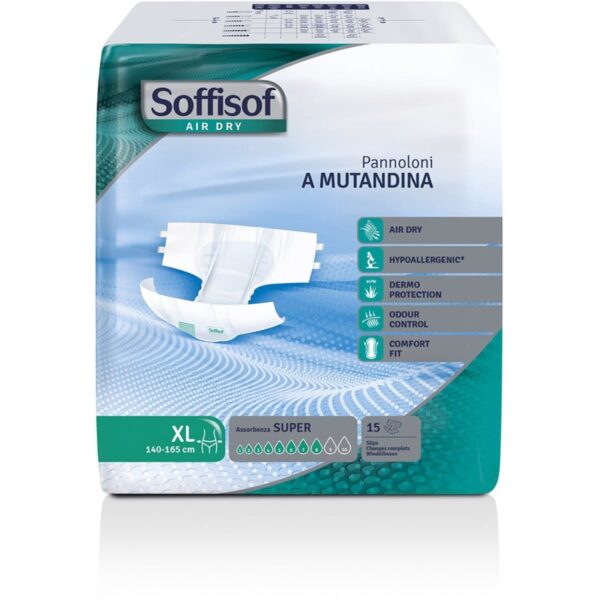 SOFFISOF ADULT DIAPERS (L)